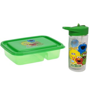 Sesame Street Elmo Lunch Box Kit for Kids Includes Red Bento Box Divided  Plates and Tumbler BPA-Free, Dishwasher Safe Toddler-Friendly Lunch  Containers Home School Travel Nursery Food Plates Set of 3 