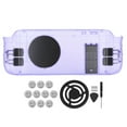 thumbnail image 2 of Transparent Back Plate Vents Version, For Steam Deck Back Plate, Heat Dissipation DIY Replacement Shell Case External Semiconductor Cooler For Steam Deck, 2 of 8