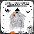 thumbnail image 3 of suore Halloween Porch Goose Outfit, Goose Clothes 23"  with Witch Hat and Pumpkin Bag, Fits Plastic Cement Goose for Outdoor Porch Yard Patio Decor, 3 of 4