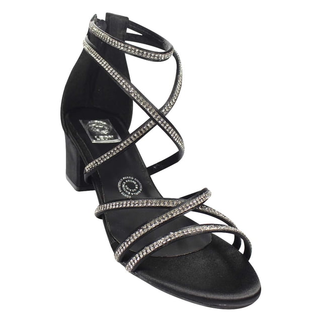 SANDALIAS DE VESTIR LEON MUJER NEGRO SINTETICO 343405 LEON 343405p