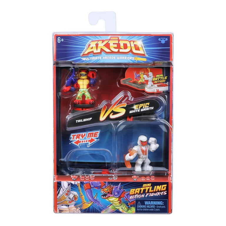 Akedo Ultimate Arcade Warriors Battle Fury Versus Pack Akedo Ultimate Arcade Warriors Battle Fury Versus Pack