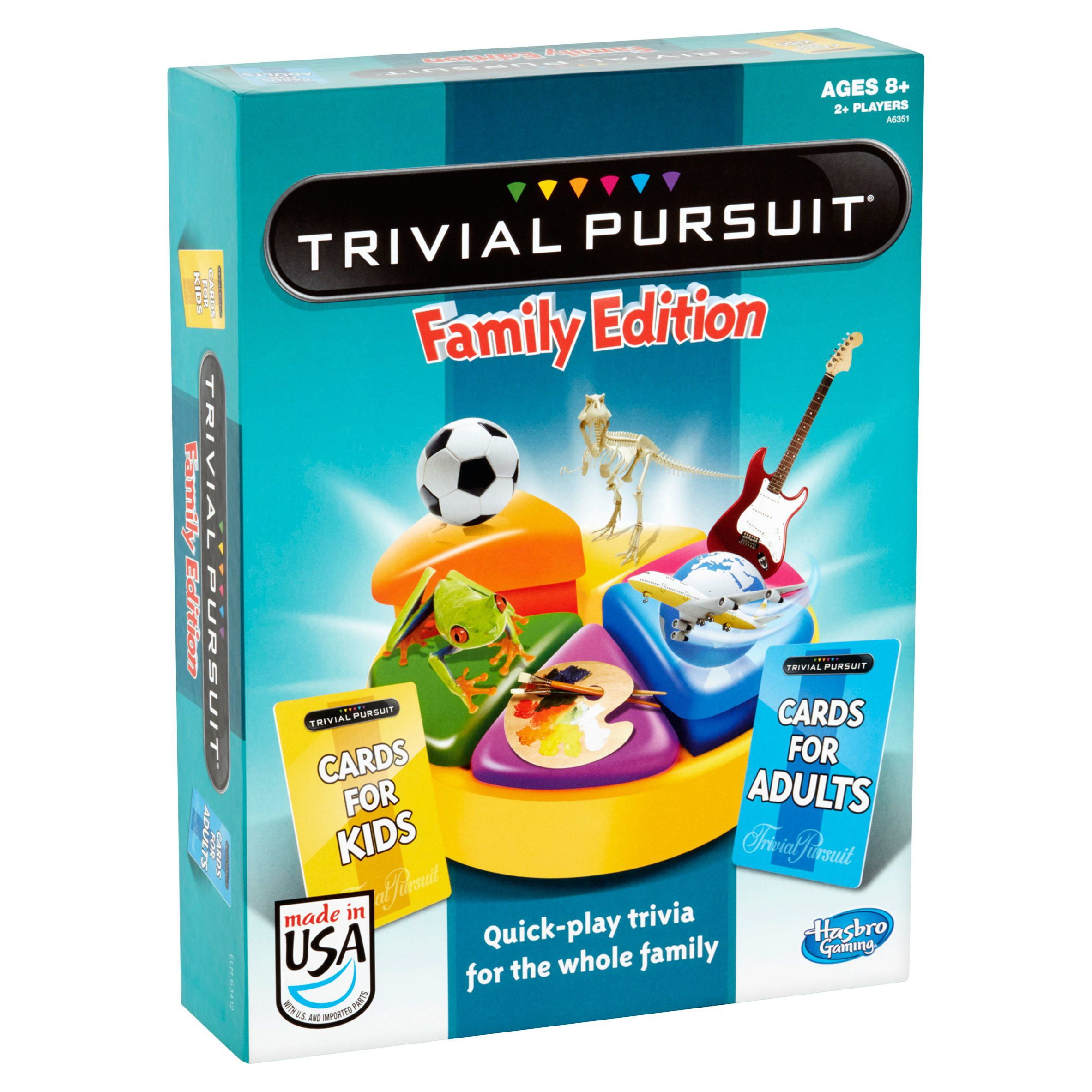 TRIVIAL PURSUIT FAMILY EDITION - THE TOY STORE