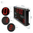 thumbnail image 2 of Basketball Sports Scoreboard With 24 S Shot Clock, Portable, High Lighting, App Control Optional, Home Guest ,Easy to Use, 2 of 7