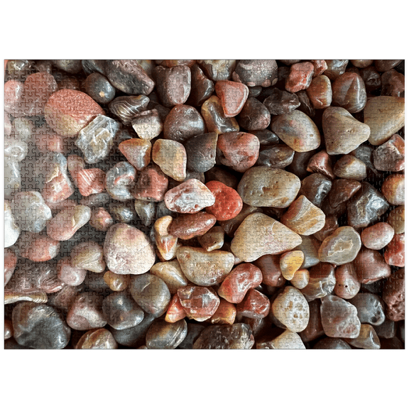 MyPuzzle - Macro Photography: Lake Superior Agates, No.1 - Premium 1000 Piece Jigsaw Puzzle for Adults