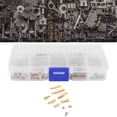 thumbnail image 1 of Hardware Accessories, Durable Long Service Life Brass Embedment Nuts, Nuts Assortment Kit Home Tool, 1 of 8