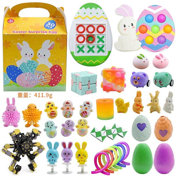Nuevos regalos de fiesta para niños, vaso, huevo de Pascua, juguete gashapon, conejito de Pascua