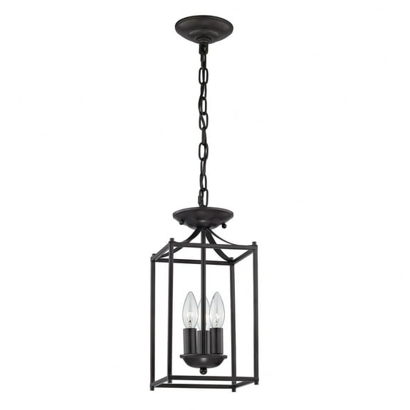 Thomas Lighting Foyer 3 Light 15'H Pendant, Oil Rubbed Bronze - 7713FY-10