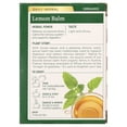 thumbnail image 6 of (4 pack) Traditional Medicinals, Organic Lemon Balm, Tea Bags, 16 Ct, 6 of 7
