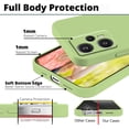 thumbnail image 5 of Compatible with Poco F5 Case for Women Men, Ultra Slim Xiaomi Poco F5 Phone Case Silicone Liquid Soft Shockproof Anti-Scratch Protective Cases (Green), 5 of 14