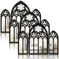 thumbnail image 5 of Pcapzz 3Pcs Wall Arch Mirrors Set Gothic Wall Mirror Decor Cathedral Arched Mirror Decor Decorative Arched Wall Mirror for Living Room Bedroom Entryway Bathroom Vanity, 5 of 11