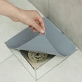 thumbnail image 2 of Toilet Silicone Sewer Floor Drain Cover Deodorant Mat White, Medium, 2 of 6