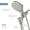 thumbnail image 5 of Moen Magnetix Brushed Nickel 8 settings Showerhead Combo 2.5 gpm, 5 of 8