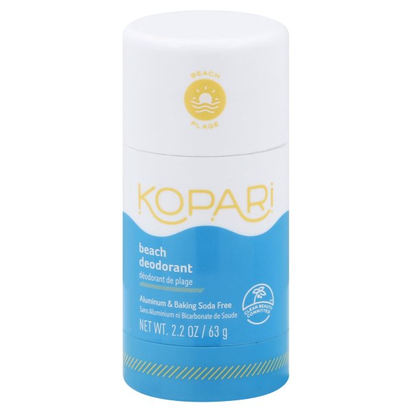 Kopari Kopari AluminumFree Deodorant Beach NonToxic, Paraben Free