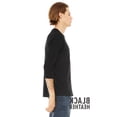 thumbnail image 4 of Bella + Canvas Unisex 3/4-Sleeve Baseball T-Shirt - 3200, 4 of 4