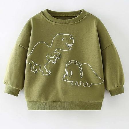 

NIZELUK Boys Clothes Baby Boy Clothes Toddler Boy Clothes Fall Savings Clearance Sales Fall And Winter Fashionable Sleeve Flower Long Sleeve Sweatshirt Cute Girls Pullover Sweatshirt