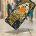 thumbnail image 2 of DALUX Hybrid Kickstand Holster Phone Case Compatible with GALAXY A51 4G (2020) - Brown Mythic Cat, 2 of 3