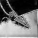thumbnail image 4 of Men's Stainless Steel Cool Pointed Arrow Pendant Necklace Men's Boys 50.8-60.96cm Chain, Gold Silver Black Necklace, 4 of 4