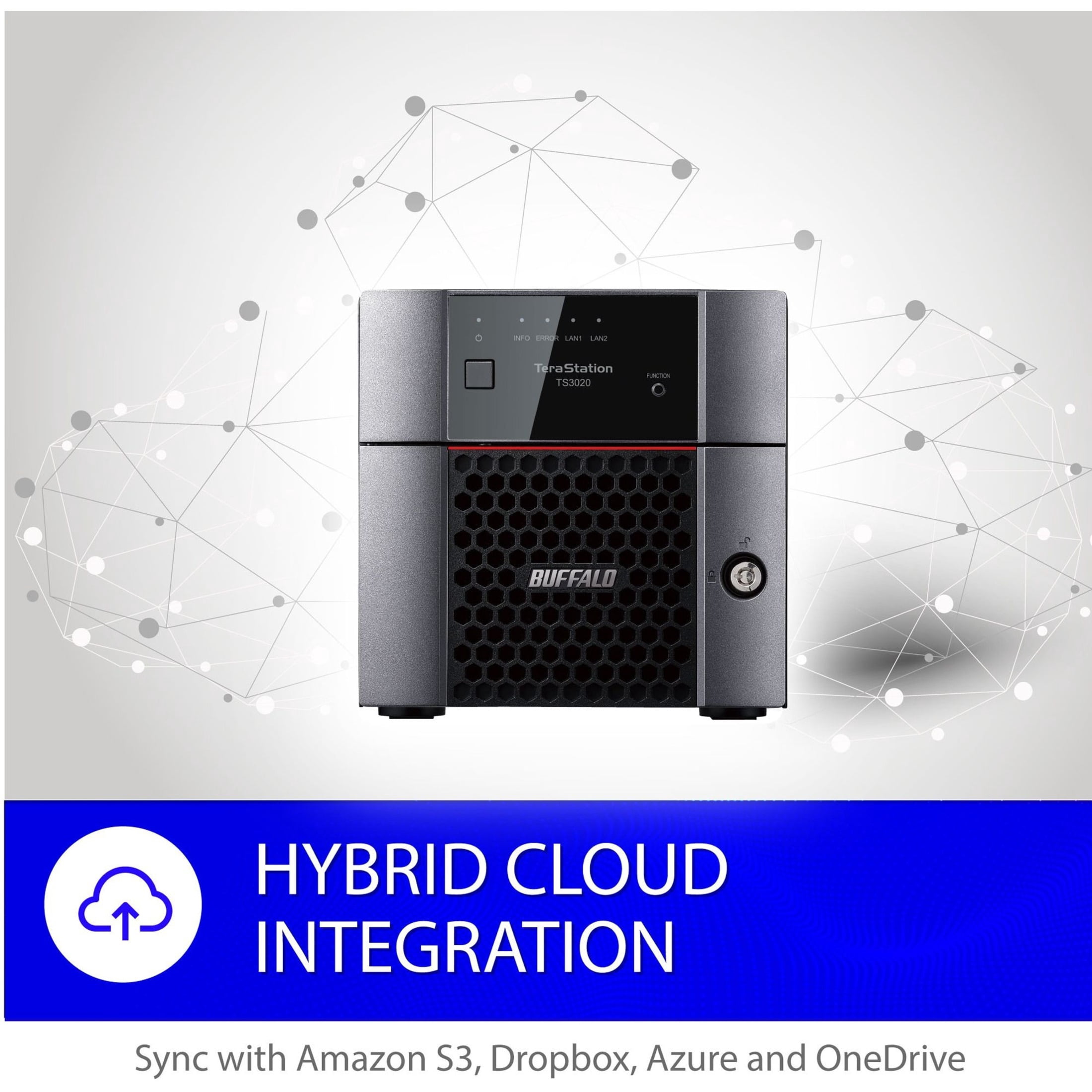 Buffalo TeraStation 3020, Annapurna Labs Alpine AL-214, 1GB RAM