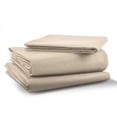 thumbnail image 1 of Juego de Sábanas Rebeca Algodón Percal 200 Queen Size Beige, 1 of 4