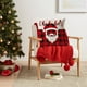 thumbnail image 5 of Linen Christmas Pillowcase 17.71x17.71in Used For Christmas Decoration Winter Holiday Decoration Pillow Cover Suitable For Home Sofas, 5 of 6