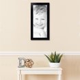 thumbnail image 3 of ArtToFrames 11" x 25" Satin Black Step Lip Picture Frame, 11x25 inch Black Wood Poster Frame (WOM-1452), 3 of 7