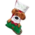 thumbnail image 1 of Medias navideñas para gatos, medias grandes para entregar perros y gatos con bolsillo frontal adicional para decoraciones navideñas navideñas (gato), 1 of 7
