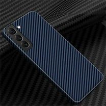 SaniMore for Samsung Galaxy S22 6.1" 2022 Case, Slim Case Carbon Fiber Support Wireless Charging Shockproof Anti-drop Lens All-inclusive Heavy Duty Protective Anti-fingerprint Magnetic Case, Blue