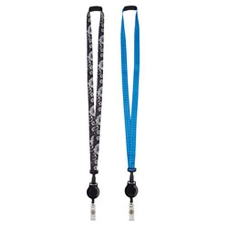 Office Depot Brand Fashion Lanyard with Badge Reel and Breakaway Clasp,  Assorted Colors (No Color Choice) | Walmart Canada