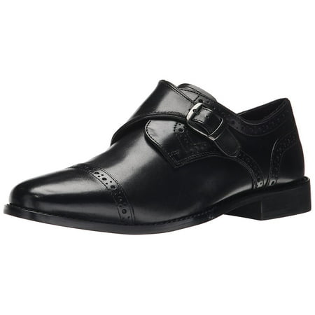 Nunn Bush Leather Oxfords - nunn bush men's newton monk strap oxford, black, 7 m us