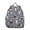 Grey-61, variant on Rustic Folk Style Student Backpack – Pastoral Ink Sketch with Vintage Abstraction and Tribal Ethnic Floral Aesthetic for School