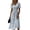 Sky Blue-B#3226, variant on AHMOMEI Maxi Dress for Women Summer Beach Vacation Wrap V Neck Swing Dresses for Women 2026 Trendy Loose Striped Short Sleeve Dress for Women