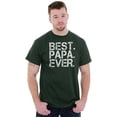 thumbnail image 5 of Best Papa Ever Worlds Greatest Father Men's Graphic T Shirt Tees Brisco Brands 3X, 5 of 5