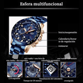 thumbnail image 2 of Reloj Deportivo Impermeable Para Hombre Lige Malubero Malu1444, 2 of 3