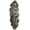 Ivory/Dark Charcoal, variant on SAFAVIEH Sheep Skin Tiana Animal Runner Rug, Ivory/Dark Charcoal, 2' x 8'5"