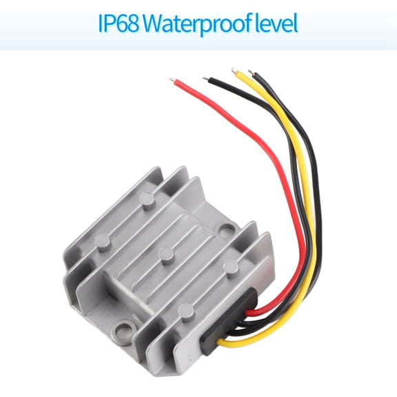 DC DC 12V To 24V Step Up Power Supply Converter,Waterproof Shock Resistant For Electric Motors Speakers Fans LED
