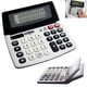 thumbnail image 5 of Calculadora de escritorio de 12 dígitos, botones grandes, doble alimentación, batería solar, pantalla grande, 5 of 5