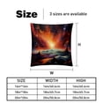 thumbnail image 5 of Galactic Space Luxurious Velvet Pillow Covers with Unique Patterns - Set of 2, 16x16, 18x18, 20x20 Inches for Throw Pillow Inserts - Ideal for Home Decor and Gifts, 5 of 6