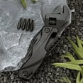 thumbnail image 2 of Outdoor camping multi-function wrench pliers multi-purpose adjustable wrench folding knife saw wrench combination tool, 2 of 6