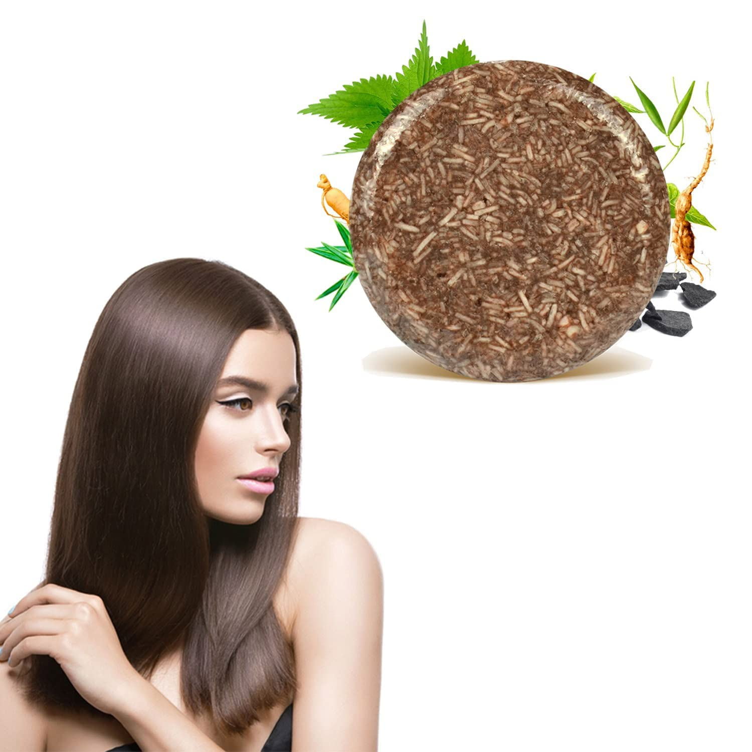 Hair Darkening Shampoo Bar, Hair Shouwu Darkening Shampoo Bar, Archic Organic Hair Darkening