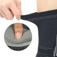 thumbnail image 4 of LJNYFDC Orthèse de Cheville d'Exercice Compression Orthèse de Cheville de Sport Soutien de Talon Rembourré en Silicone pour Basketball et Football Protecteur de Cheville, 4 of 6