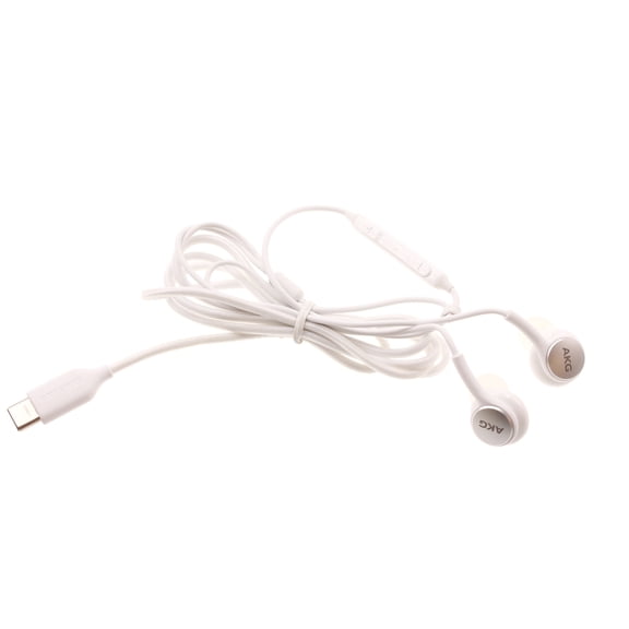 AKG TYPE-C Earphones Authentic for Samsung Galaxy A13 5G/A14 5G/A23 5G/A33 5G/A53 5G/A73 5G - Headphones USB-C Earbuds w Mic Headset White Handsfree