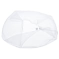 thumbnail image 1 of Unique Bargains 400mm 16 Inch Washable Dustproof Mesh Guard Net Fan Dust Cover White, 1 of 6
