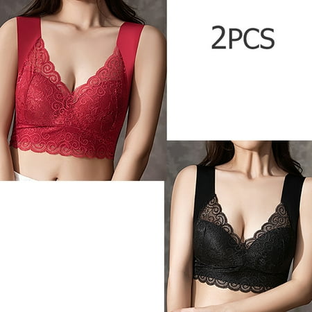 

Plus Size Bras For Women Seamless Bras For Women Underwear Comfortable BH Push Up Bralette Vest Top Bra 5XL 4XL Dorpshipping