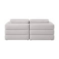 thumbnail image 7 of Meridian Furniture Beckham Beige Durable Linen Textured Fabric Modular Sofa, 7 of 7
