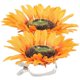 thumbnail image 1 of Tie Backs Drapery Clips Sunflower Shape Strong Clamping Force Office Decoration Silk Fabric 2Pcs, 1 of 5