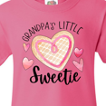 thumbnail image 3 of Inktastic Grandpa's Little Sweetie with Pink Heart Cookie Youth T-Shirt, 3 of 4
