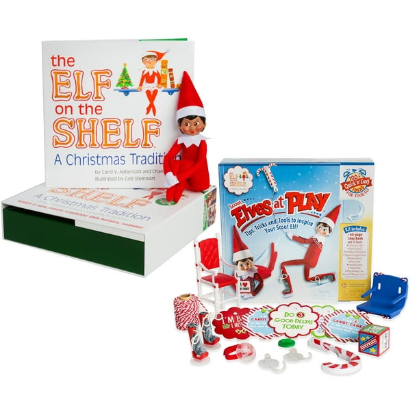 The Elf on the Shelf A Christmas Tradition Brown Eyed North Pole Elf