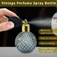 thumbnail image 3 of Botella de perfume LINALL Vintage Atomizer en aerosol, 100 ml, recargable, 3 of 7