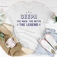 thumbnail image 5 of Geepa Grandpa Gift Geepa The Man The Myth The Legend V2 Unisex Jersey Crewneck Tshirt, 5 of 6