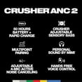 thumbnail image 4 of Skullcandy Crusher ANC 2 Auriculares inalámbricos supraaurales con cancelación de ruido con graves sensoriales y cable de carga, batería de 50 horas, Skull-iQ, habilitado para Alexa, micrófono, funcio, 4 of 5